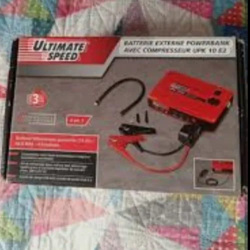Batterie externe avec compresseur 