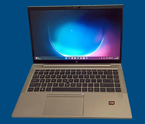 HP ELITEBOOK 845 G8 RYZEN 5 PRO 5650U 16GB 256SSD NVMe 14"FHD+ VEGA7 TRES BON ETAT