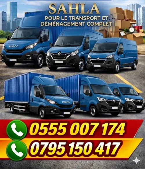 Solutions complètes de transport, déménagement et logistique