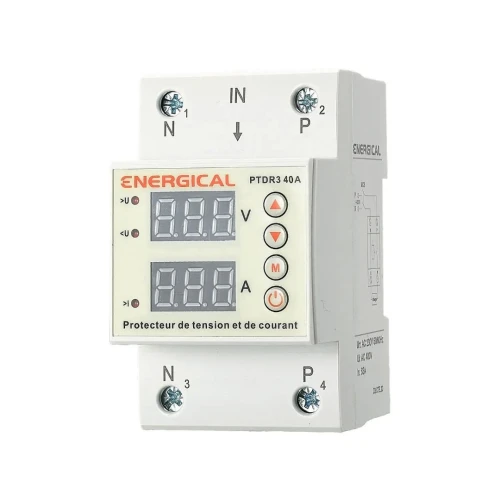 Protecteur de tension ENERGICAL PTDR3 40A