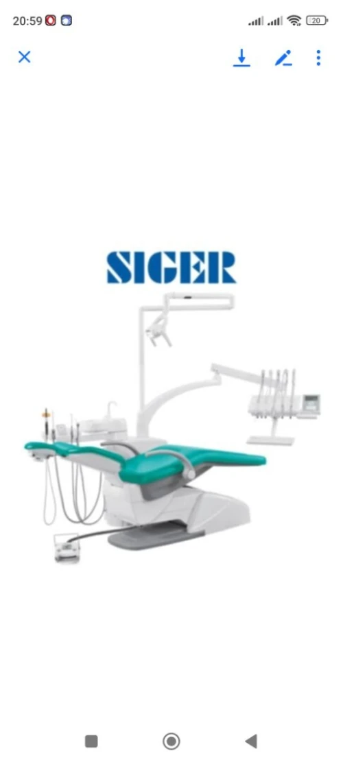 un fauteuil dentaire siger