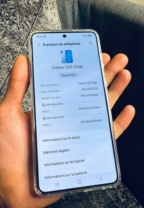 Samsung S25 edge