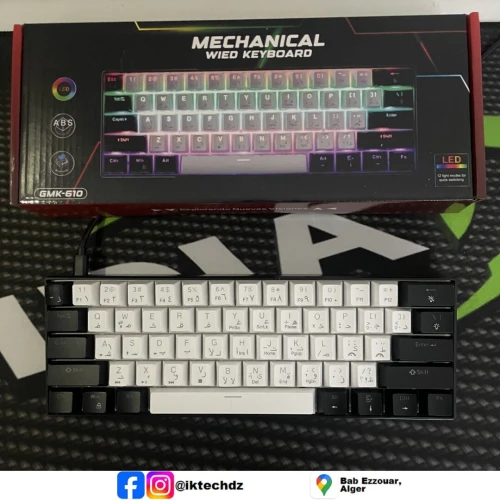Clavier mécanique Gamer RGB GMK-610