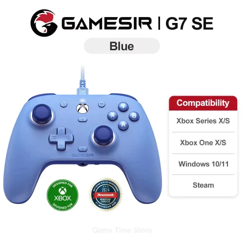 Manette GameSir G7 SE filaire pour Xbox et PC - Bleue