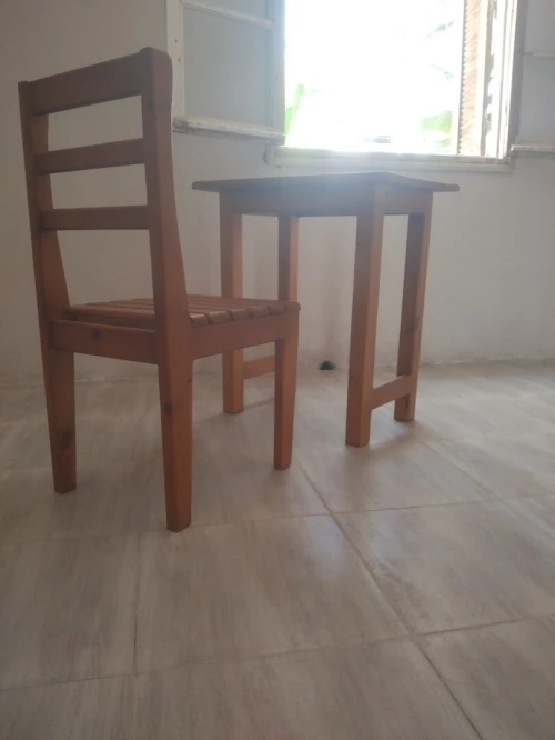 Fabrication Tables monoplaces