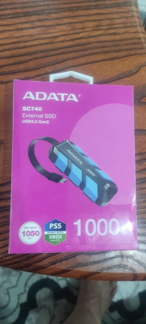 Disque dur externe SSD adata 1to 740