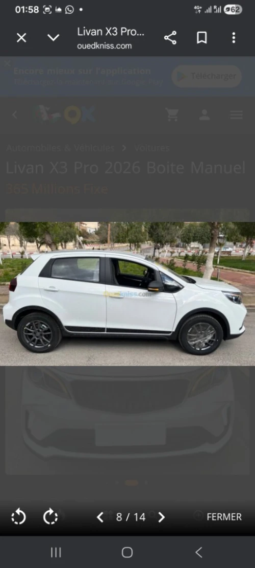 Livan X3 Pro  2025 Manuel sans toit