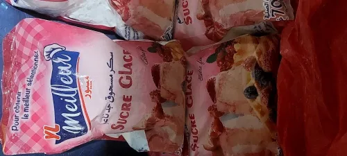 Sucre classe extra fin produit patisserie 