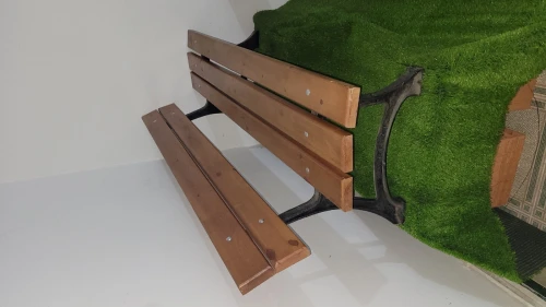 Banc en fonte + en bois 