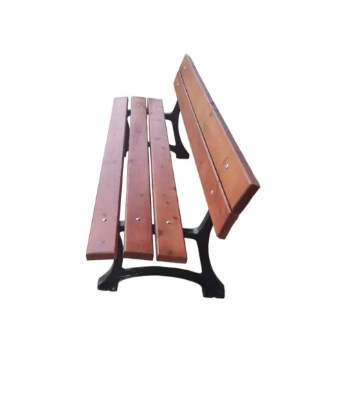 Banc en fonte + en bois 