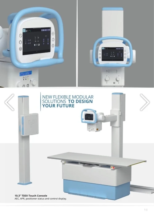 Capteur plan pour radiographie polyvalente "AeroDR 3 1417SL"