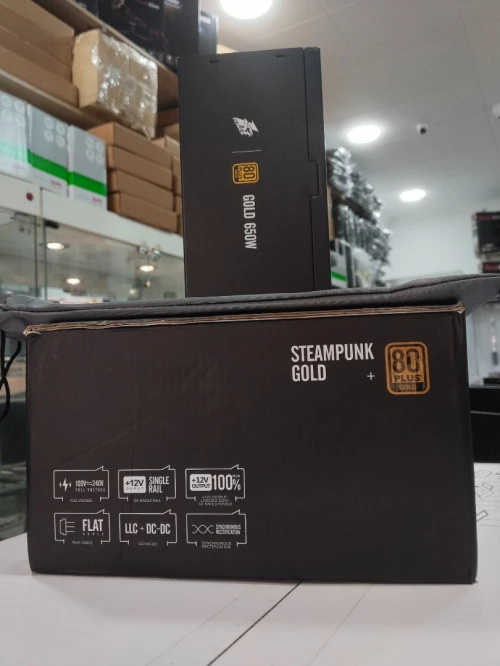 Alimentation first player STEAM PUNK GOLD full Modular 650W PS-650SP