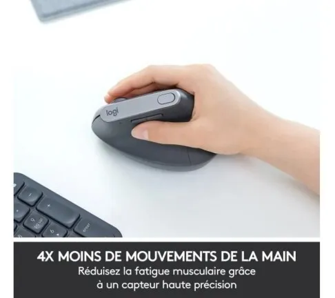 Logitech MX Vertical | Souris Ergonomique Premium Bluetooth