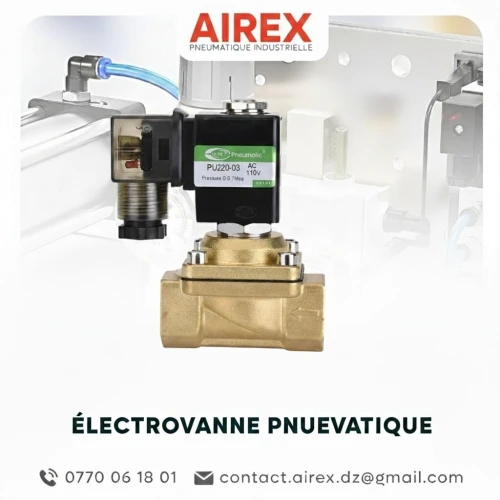 ÉLECTROVANNE PNUEVATIQUE