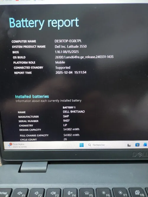 Dell latitude 3550