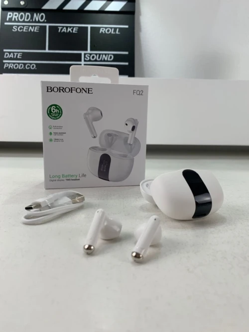 Borofone Écouteurs sans fil FQ2 Hi-Fi Audio    