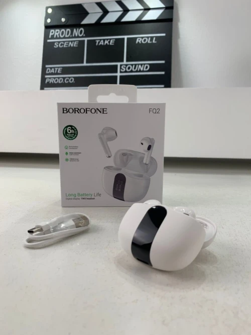 Borofone Écouteurs sans fil FQ2 Hi-Fi Audio    
