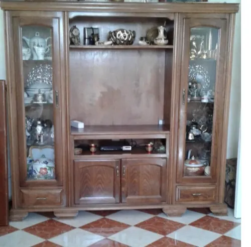 Meuble TV argenterie 