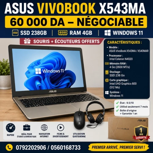 ASUS VIVOBOOK X543MA