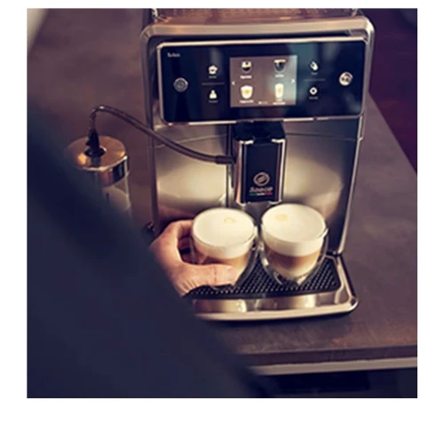 Machine à café SAECO Xelsis SM7580/00 Machine expresso super automatique noir laqué
