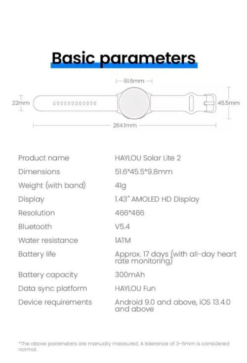 HAYLOU Solar Lite 2