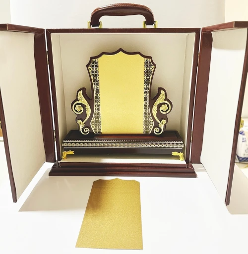 Coffret en bois LUX pour VIP personnalisé
