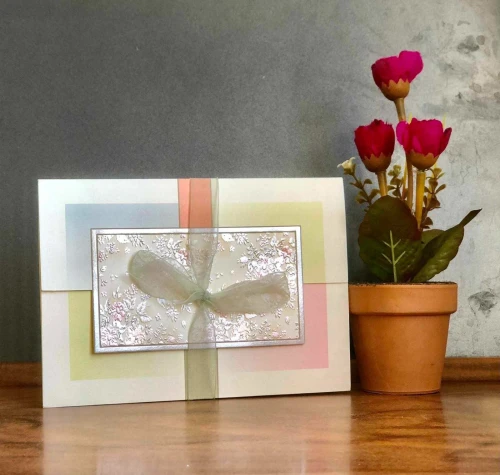 Carte d'invitation pour mariage et fêtes 
