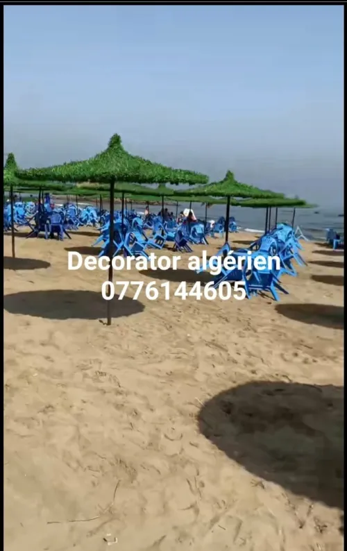 parasol de plage artistique