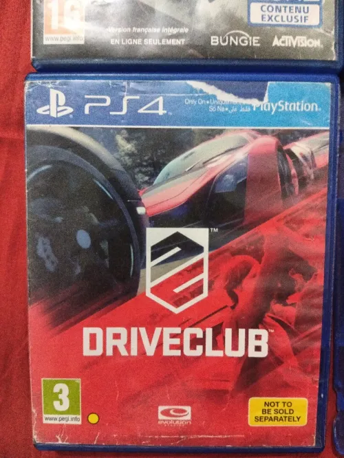 ألعاب PS4 أصلية للبيع (Gran Turismo, Driveclub, Destiny 2, Fifa 20