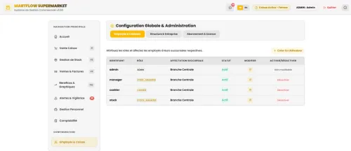 APPLICATION DE GESTION STORE