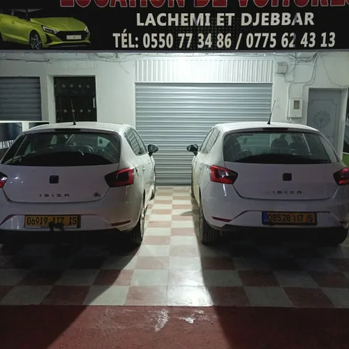 Location de voiture lachemi et Djebbar