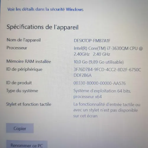 ASUS N56V - I7-3630QM - 1tera HDD - Ram 10Gb - Nvidea Gt 650M