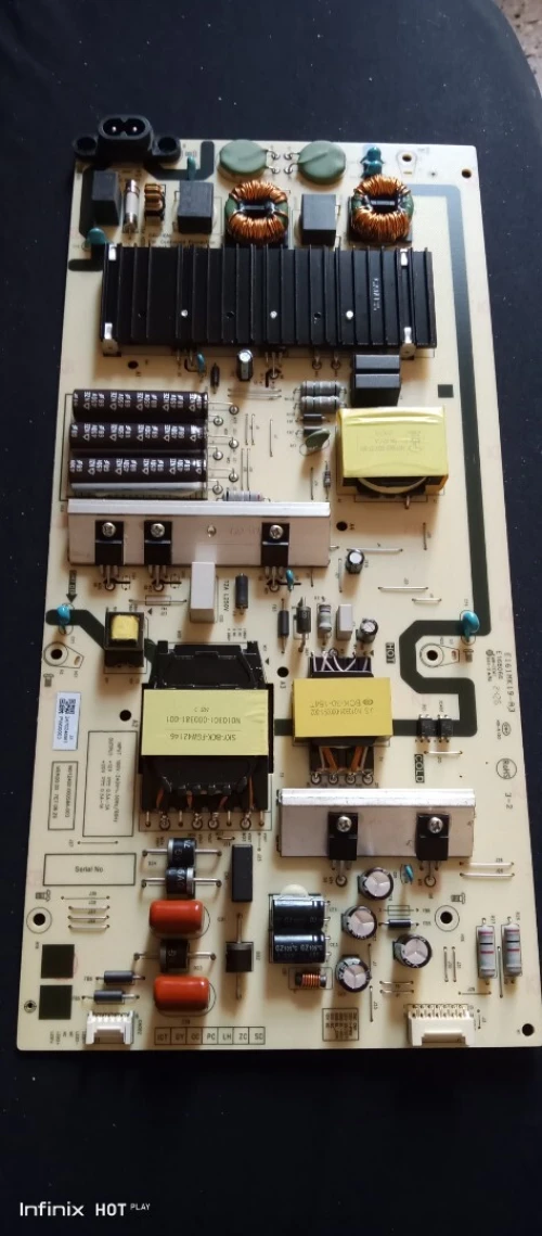 Carte mère,carte alimentation iris 65''