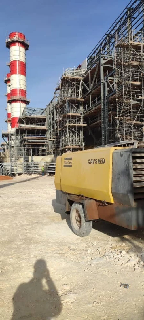 Nettoyage forages des puits avec compresseur d'air تنظيف الآبار الارتوازية 