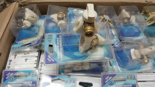 Robinet à gaz avec clapet anti-retour Français روبيني غاز فيه كلابي انتيروتور فرنسي اصلي سلعه كابا 