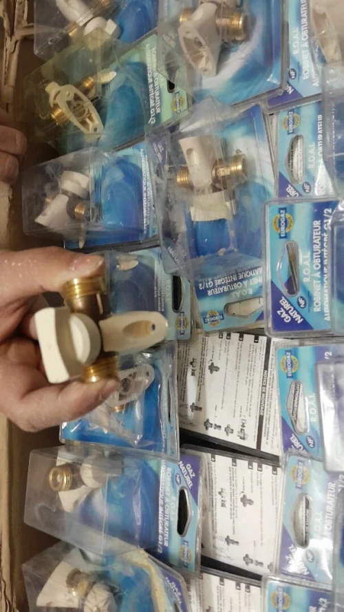 Robinet à gaz avec clapet anti-retour Français روبيني غاز فيه كلابي انتيروتور فرنسي اصلي سلعه كابا 