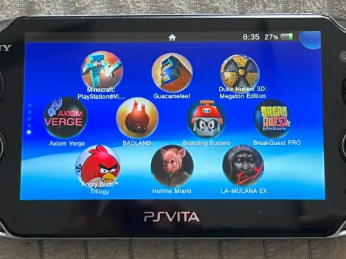 Sony PS VITA avec Flash et Jeux (64 Go)