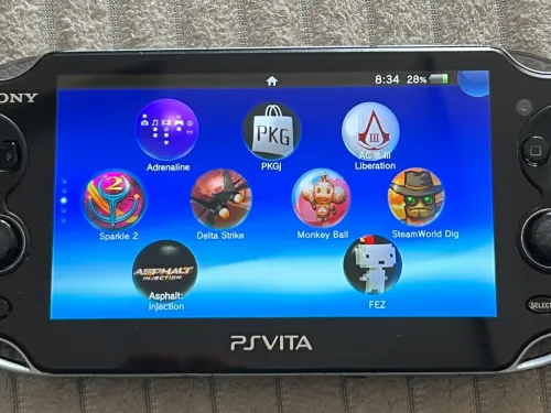 Sony PS VITA avec Flash et Jeux (64 Go)