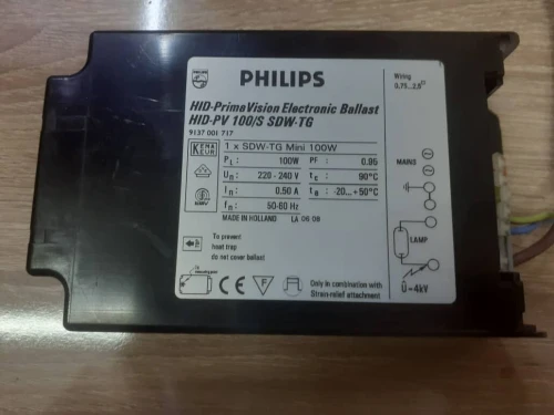 HID-PV 100 /S SDW-TG 220-240V 50/60HZ PHILIPS - BALLAST ÉLECTRONIQUE