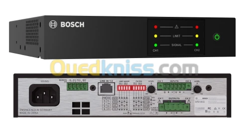 Amplificateur 4CH  600W en 100/70 V et 8/4 Ohm