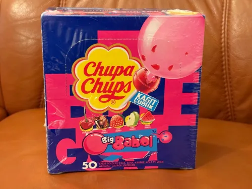 Bonbons mentos, chupa chups