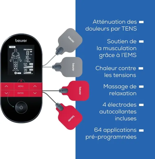 stimulateur et anti douleur et  massage