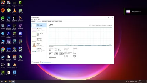 PC Gamer Ryzen 5 5600G + RTX 2060 Super |Benq 75Hz 24 Pouce / Excellent état