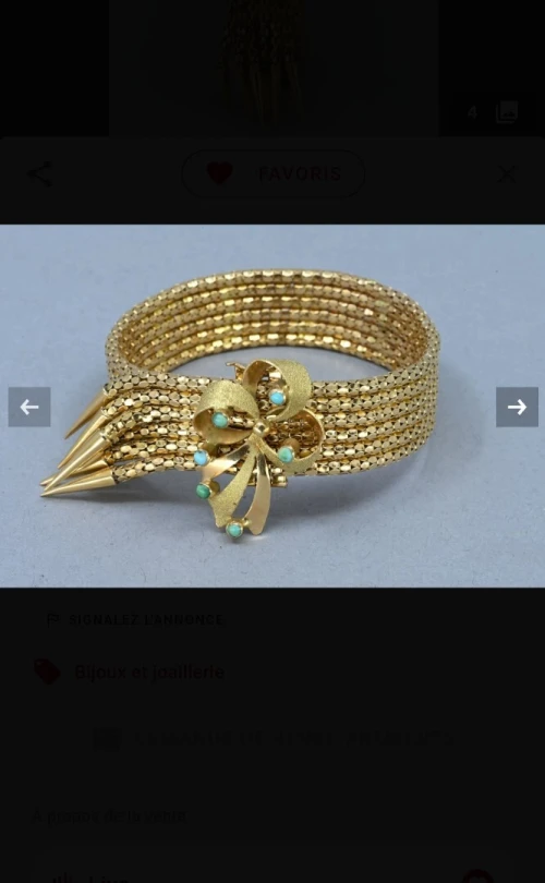 Gourmette 18k