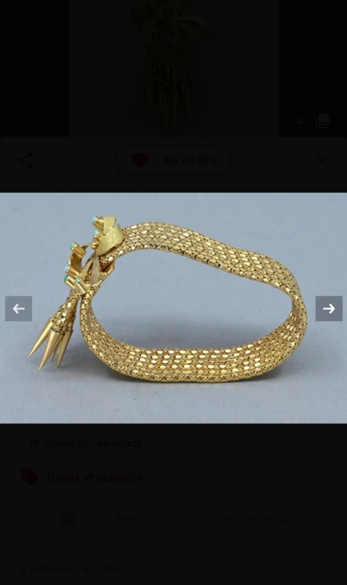 Gourmette 18k