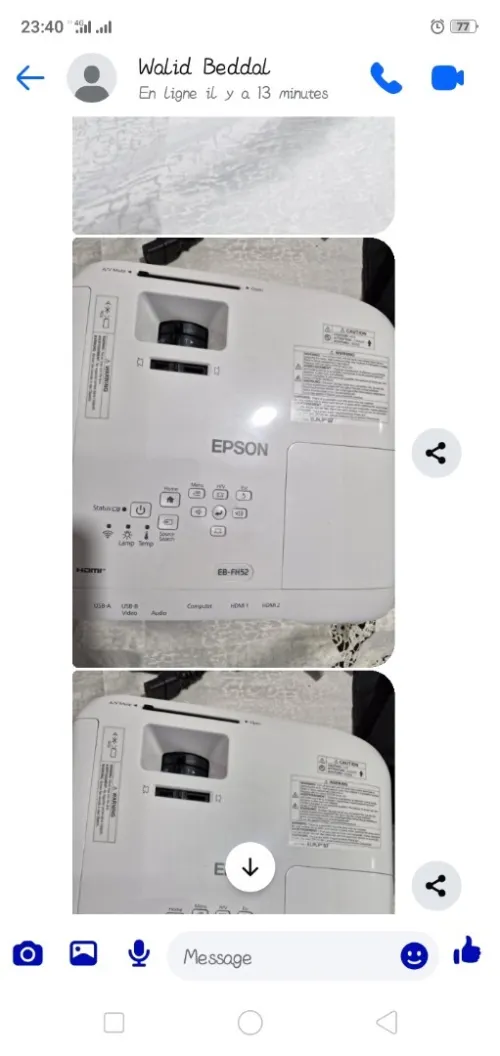 Vidéo projecteur 