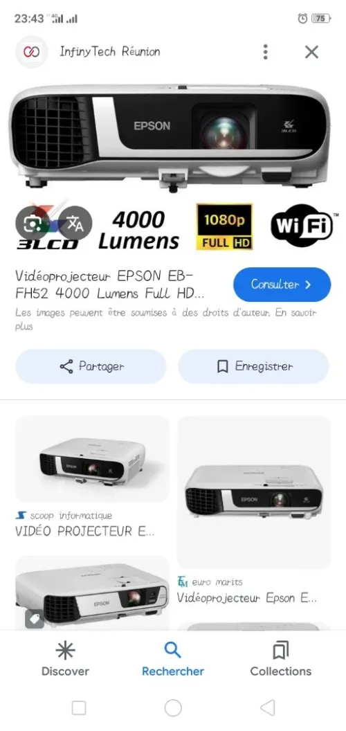 Vidéo projecteur 
