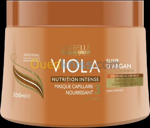 MASQUE CAPILLAIRE NOURRISSANT ELIXIR D'ARGAN 350ML