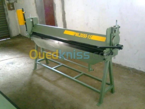 Plieuse Rouleuse cisaille bordeuse Cintreuse 