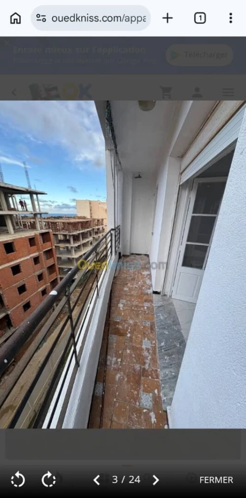 Vente Appartement F4 Tipaza Fouka